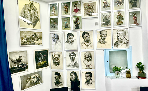 画展区